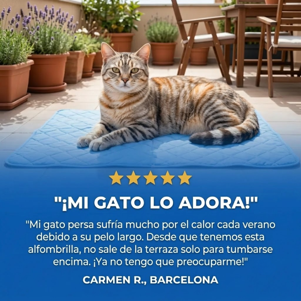 Alfombrilla Refrescante para Gato